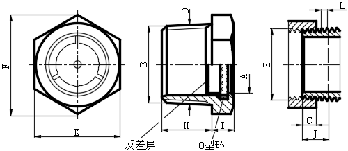 耐180℃铜制ESG-玻璃油位观察镜...