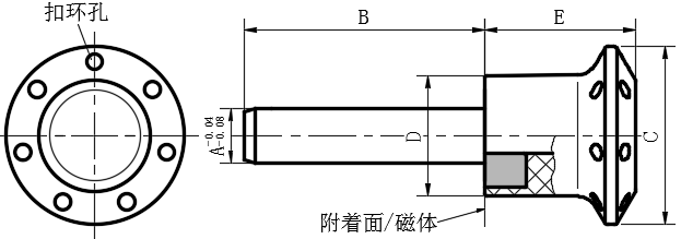 磁性锁销