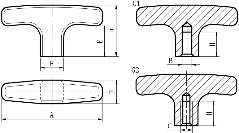 T形手柄01型