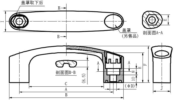 桥式手柄05型