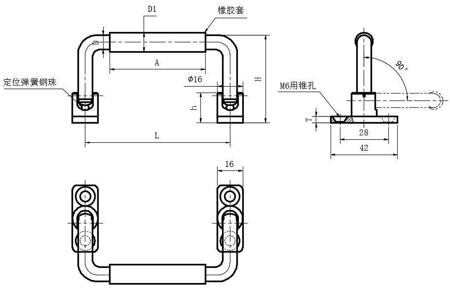不锈钢折叠手柄01型...