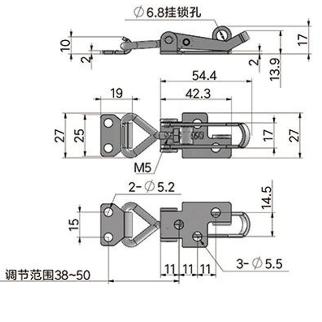 重型可调节搭扣04型...