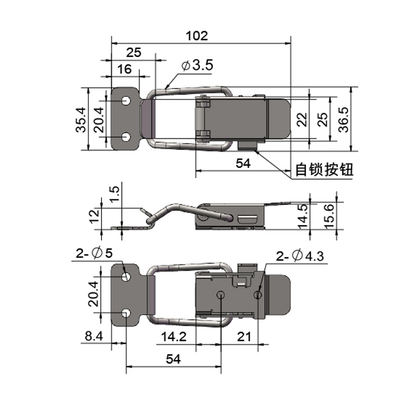 减振自锁搭扣01型...
