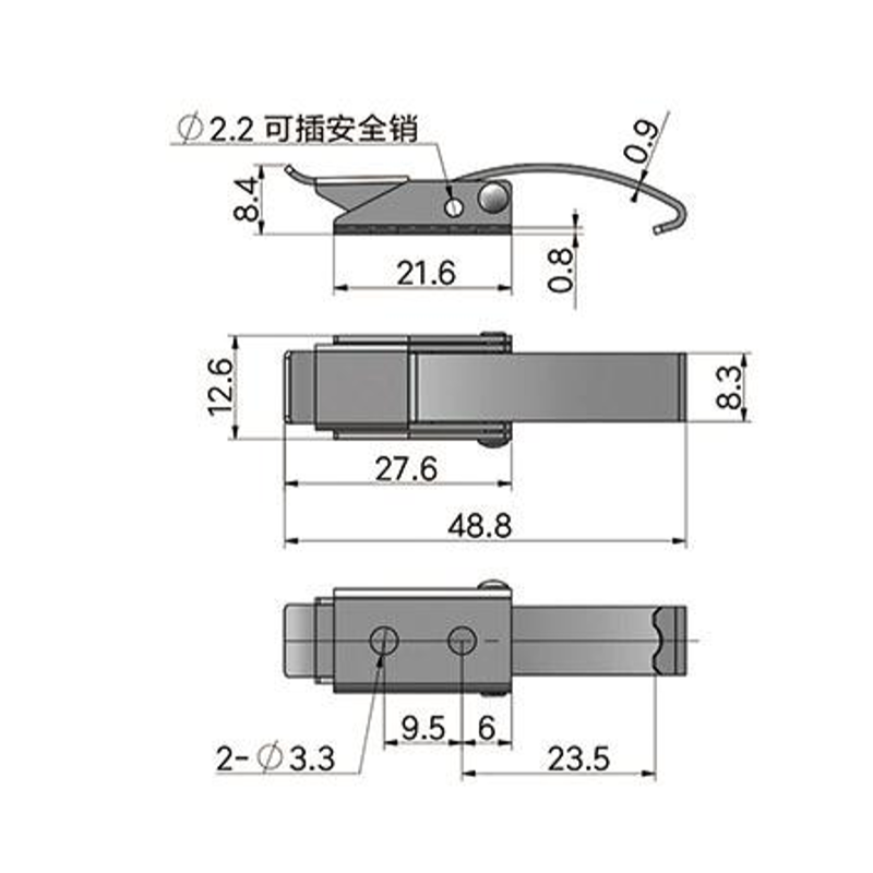 弹性减振搭扣12型...