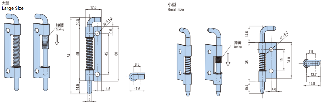 隐藏式铰链20型...