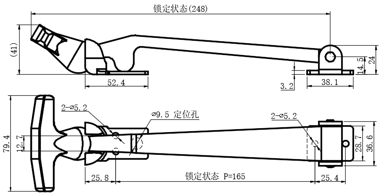 弹性减振搭扣15型...