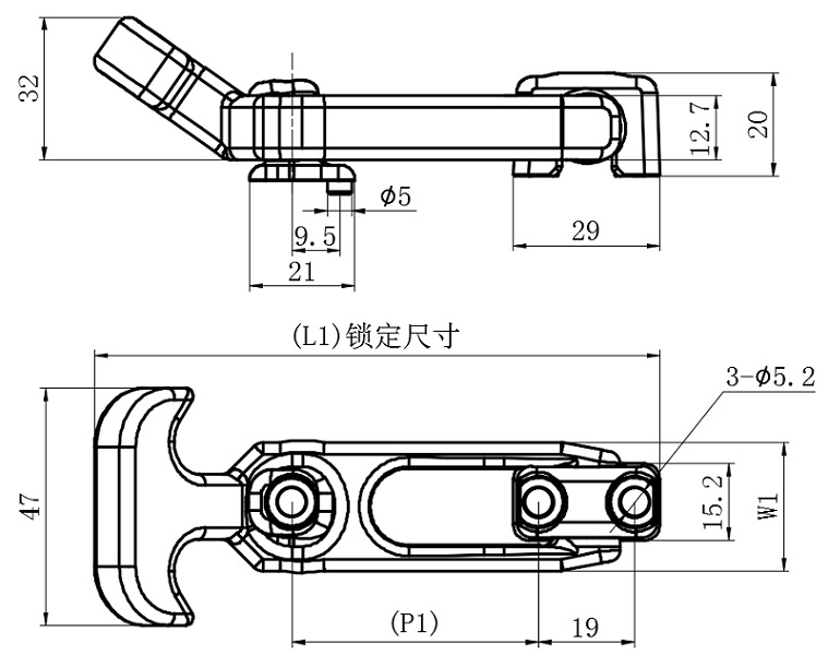弹性减振搭扣24型...