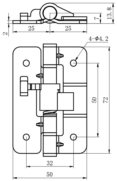 定位铰链09型...