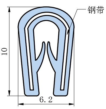 PVC橡塑装饰条01型...