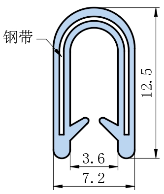 PVC橡塑装饰条03型...