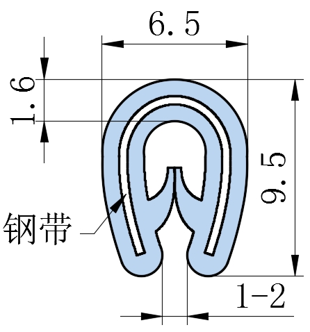PVC橡塑装饰条06型...