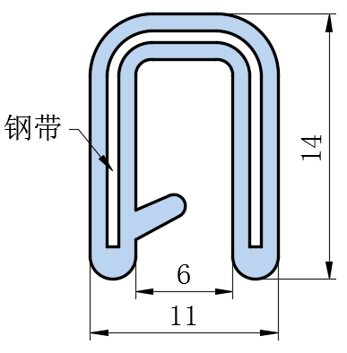 PVC橡塑装饰条10型...