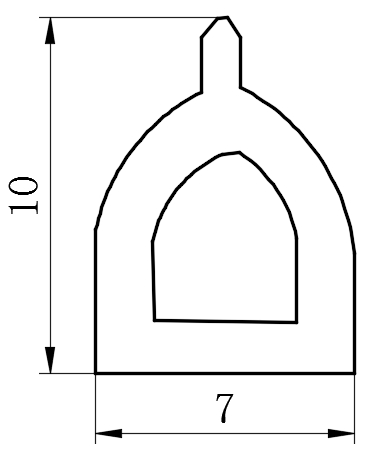 密实胶条03型...