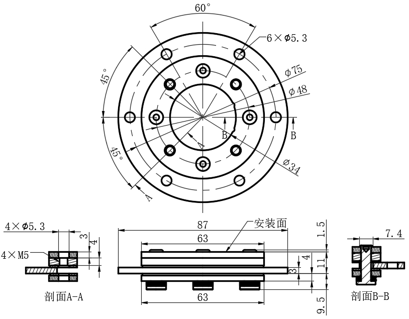 旋转扭矩铰链03型...