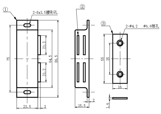 金属磁吸05型...