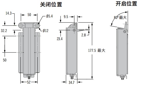 定位控制恒定扭矩平衡型铰链02型...