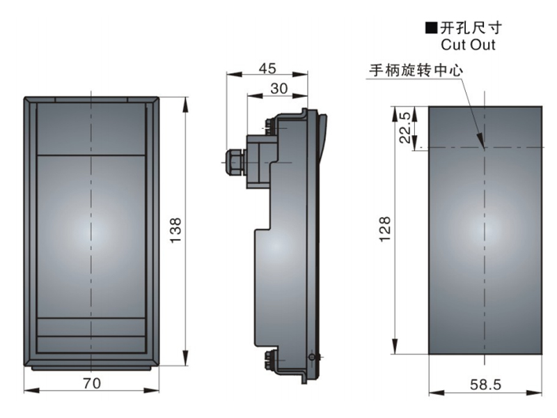 面板锁07型