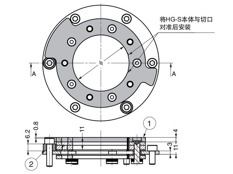 旋转铰链用角度控制板套件...