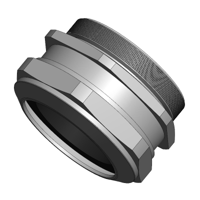 Progress®EMC黄铜镀镍屏蔽电缆接头