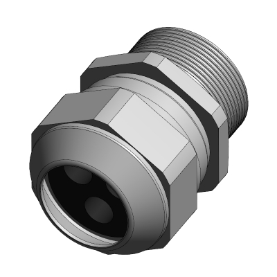 Progress®黄铜镀镍多孔电缆接头