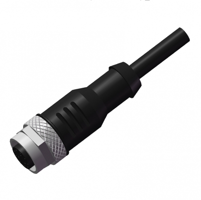 M12×1耦合接头的线缆 M12×1耦合接头的线缆