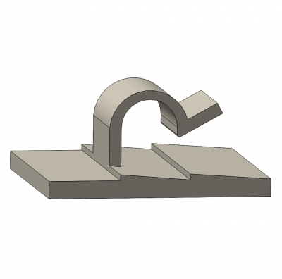 粘贴式线夹(旧的)