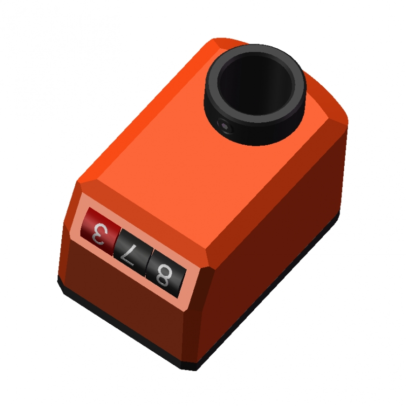 三位数直接驱动位置指示器G1橙色斜上