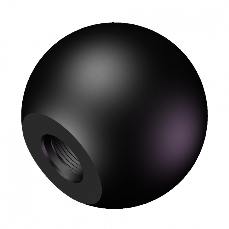 球形旋钮G1G3黑色