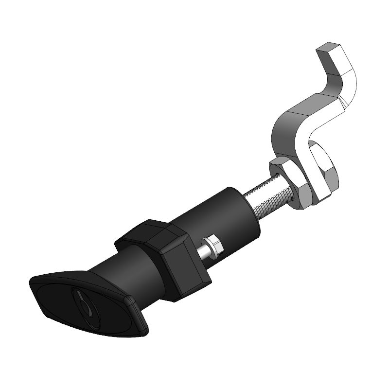 T型手柄CH751钥匙锁定黑色