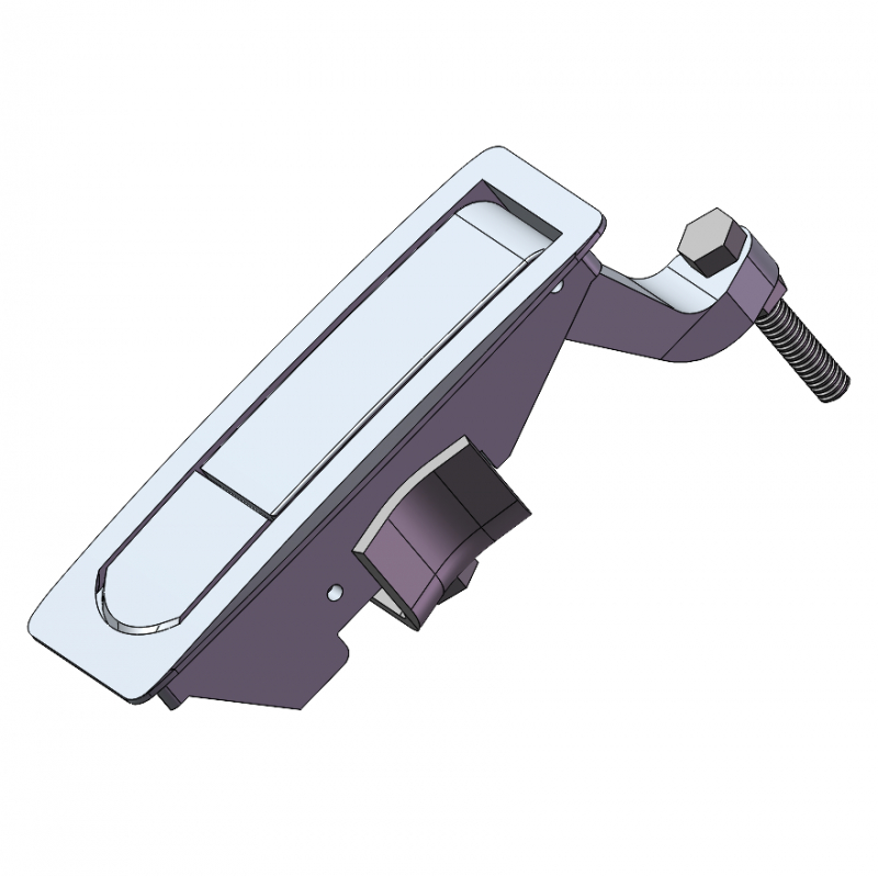 无钥匙齐平镀铬